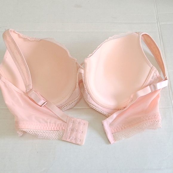 Jessica Simpson Women's Full Figure Bra Underwire Padded Peach Size 40D - Picture 5 of 7